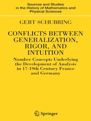 cover image of Conflicts Between Generalization, Rigor, and Intuition